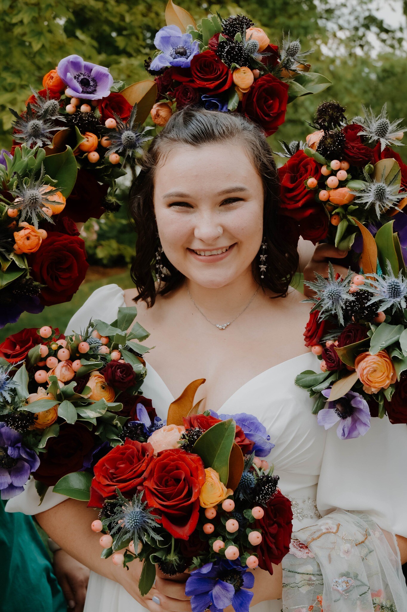 Wedding, Wedding flowers, wedding florals, bride, groom, bouquet